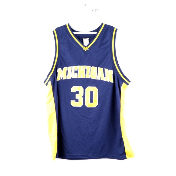 Vintage 90s Michigan Wolverines baskeball Jersey - Picture 1 of 8